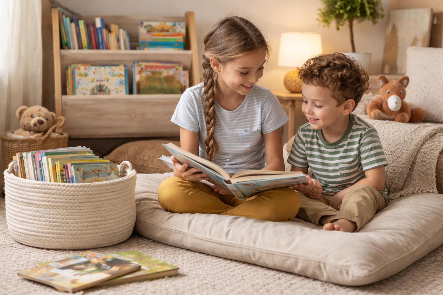 How to Build a Screen-Free Reading Corner That Children Actually Use