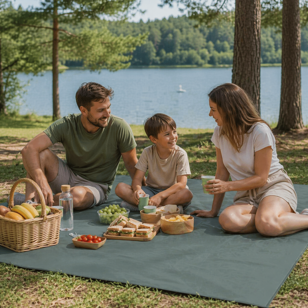 Waterproof Family Picnic Mat for Outdoor Adventures