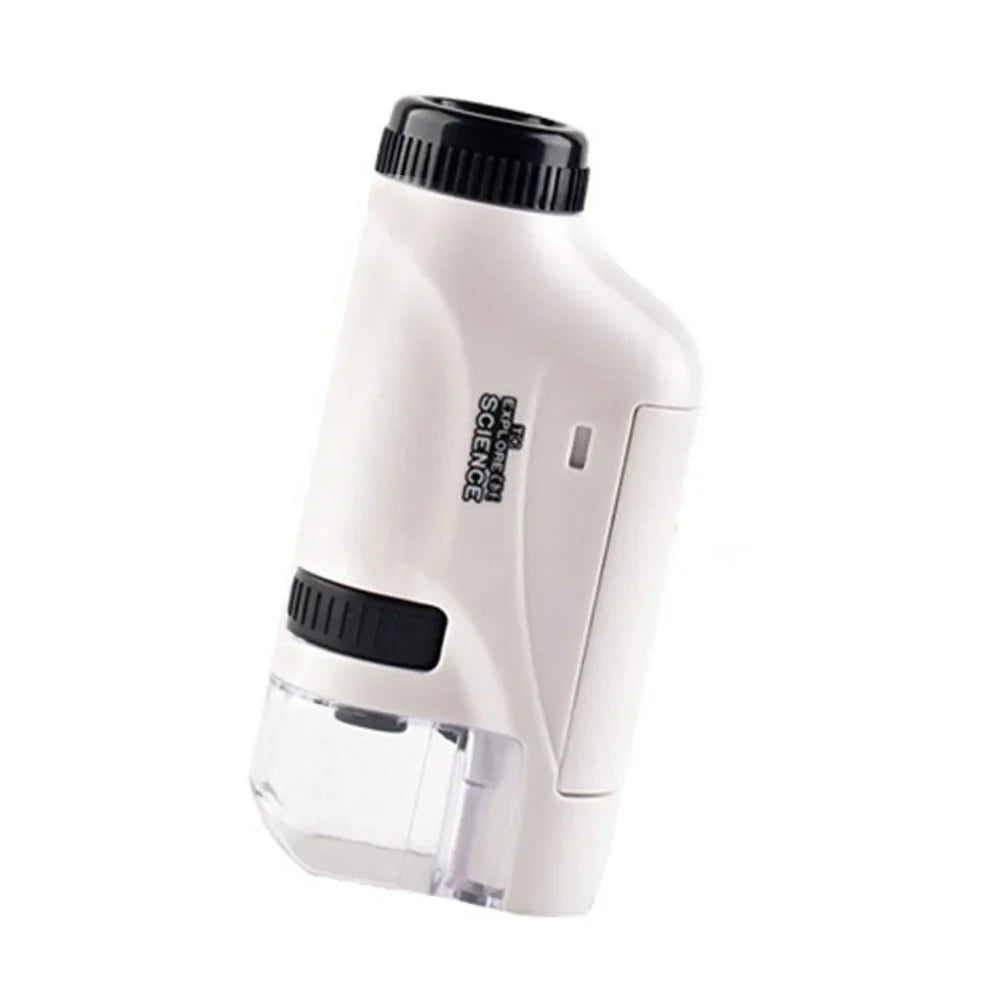 Portable kids pocket microscope for outdoor discovery, nature exploration, and screen-free learning