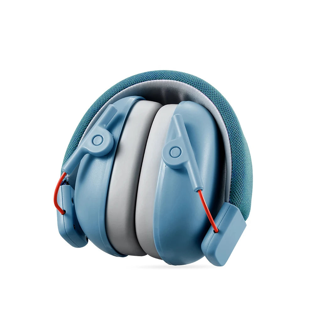 Blue noise reduction earmuffs for kids