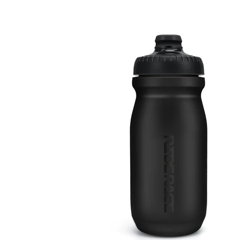 Portable black water bottle for screen-free family outings, park days, and outdoor activities