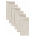 Soft beige linen dinner napkins for elegant table decor and calm everyday dining
