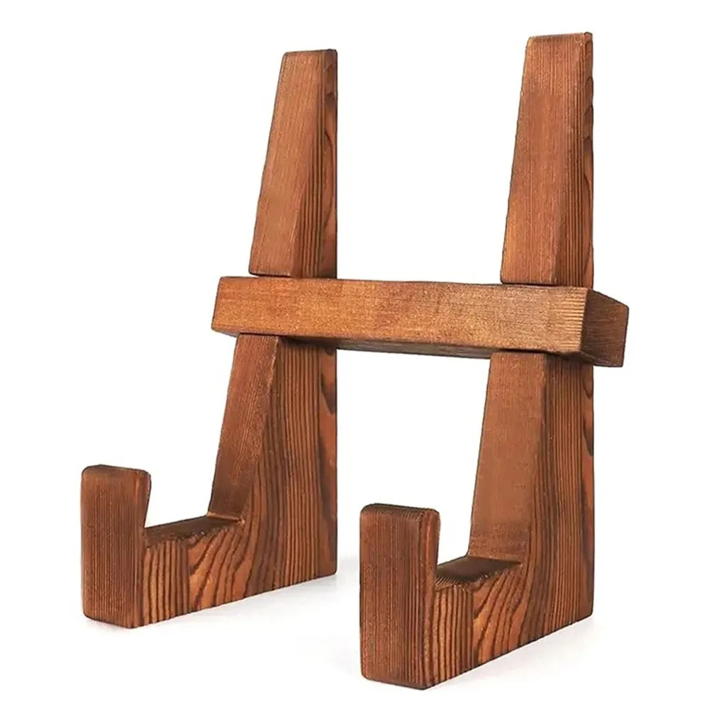 Usfera wooden book stand for calmer reading moments and screen-free family routines